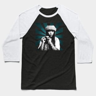 Erykah Badu II Retro Pixel II 70s Baseball T-Shirt